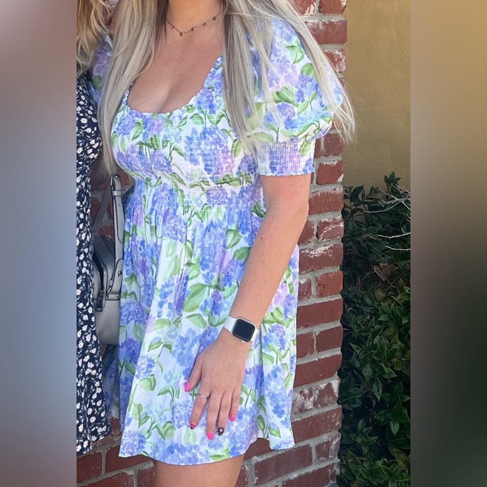 Hill House Home hydrangea naia dress